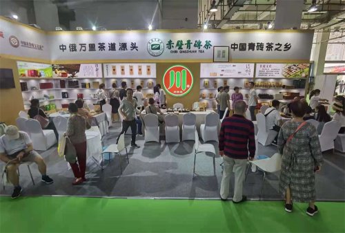 茶博會(huì )最熱鬧的展廳 -- T19，赤壁青磚茶