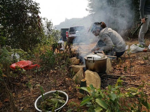 2019納新勐海茶山行 —— 茶山上的原生態(tài)中餐